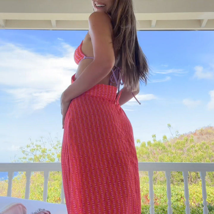 2-in-1 Bikini Cover-Up Dress