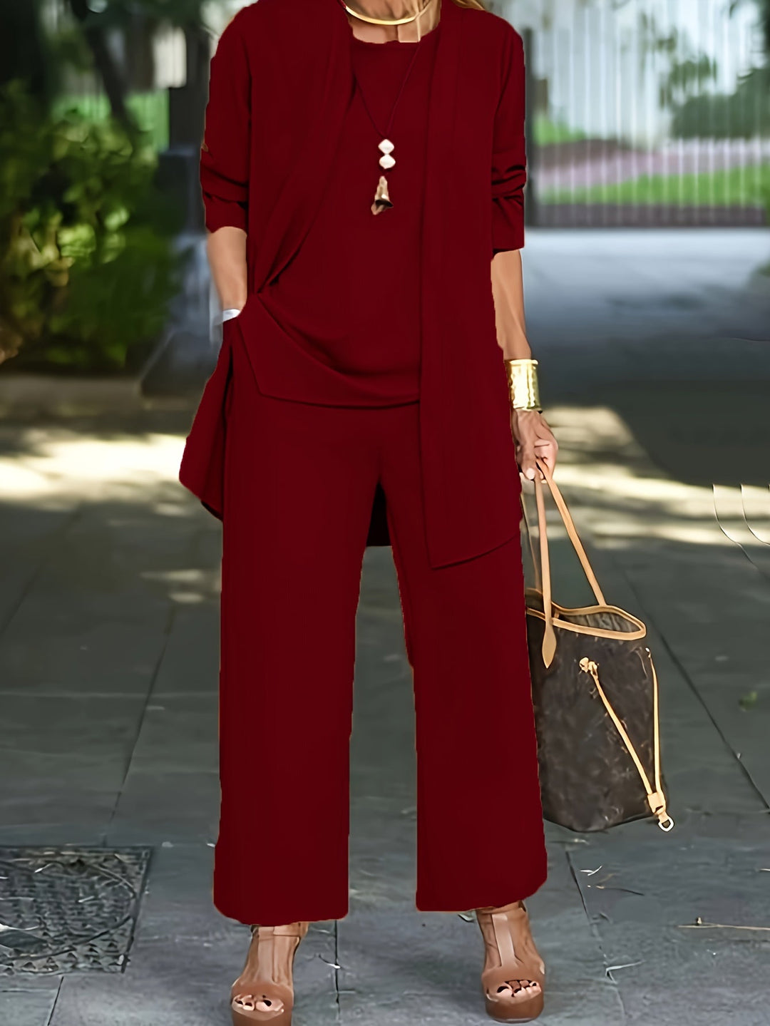 Layla - Stylish Chic Three Piece Set
