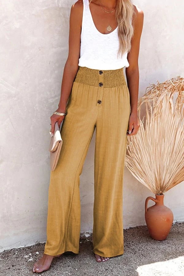 Ammora Linen Bottoms | Breezy Pants
