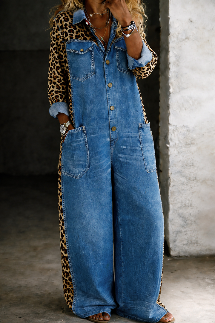 Grace - One Piece Shirt Jumpsuit