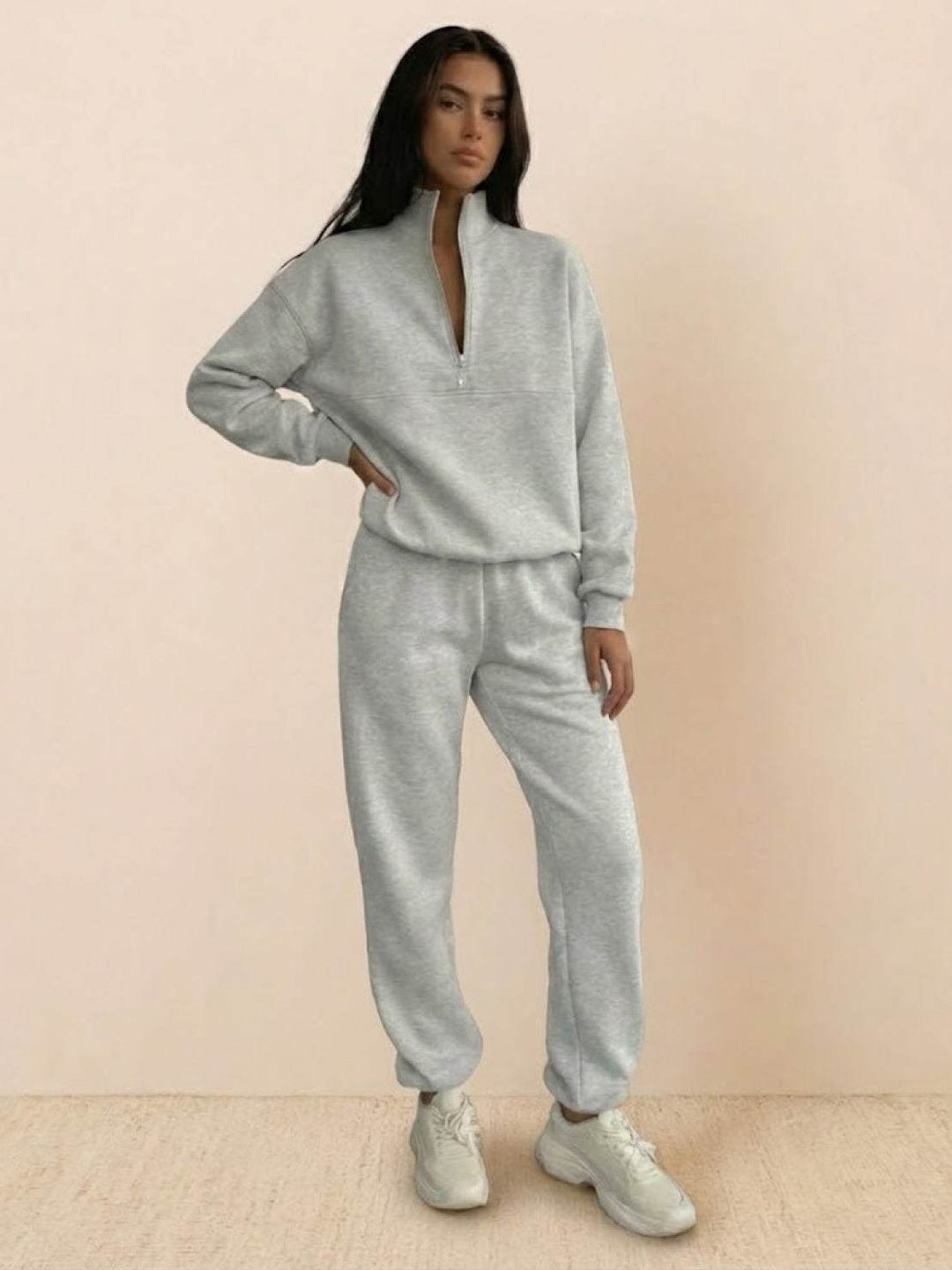Cotton-Blended Two-Piece Tracksuit