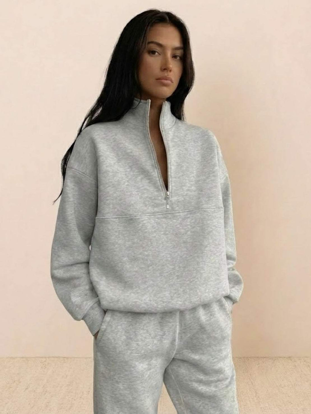 Cotton-Blended Two-Piece Tracksuit