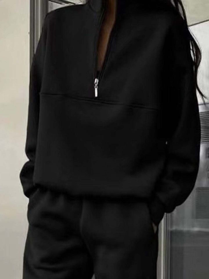 Cotton-Blended Two-Piece Tracksuit