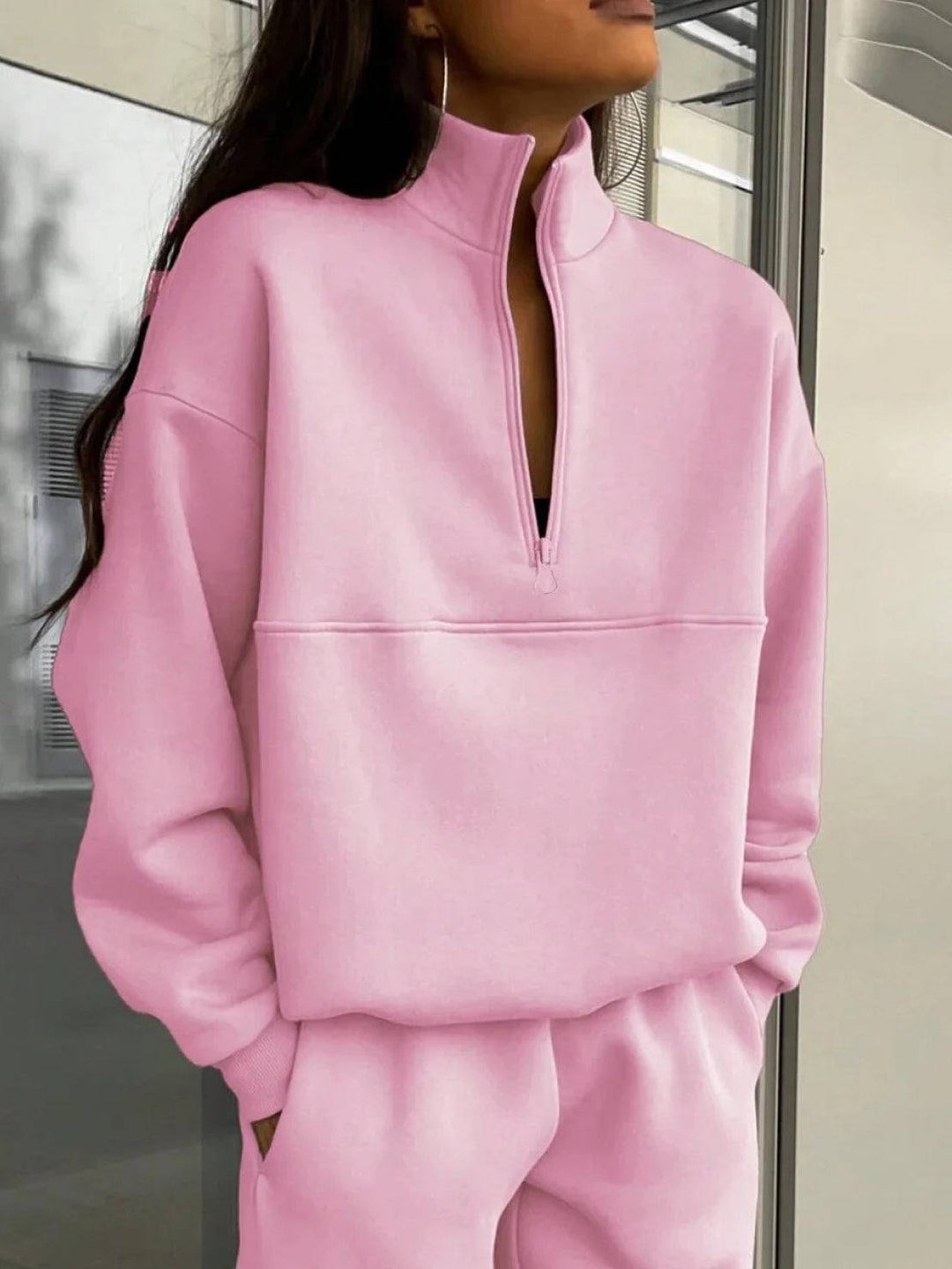 Cotton-Blended Two-Piece Tracksuit