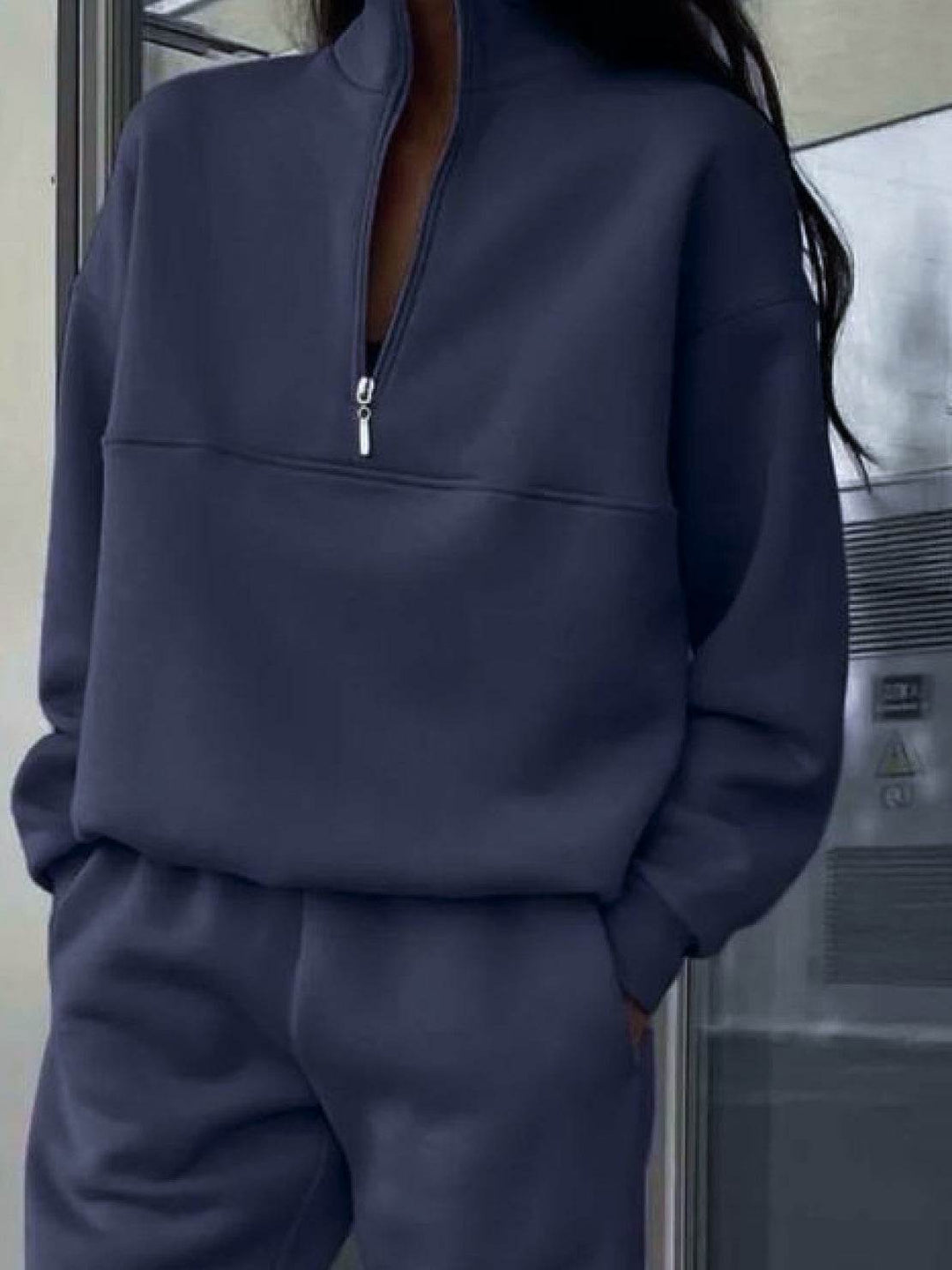 Cotton-Blended Two-Piece Tracksuit