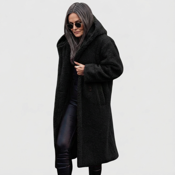 Avery™ | Shearling-Look City Coat