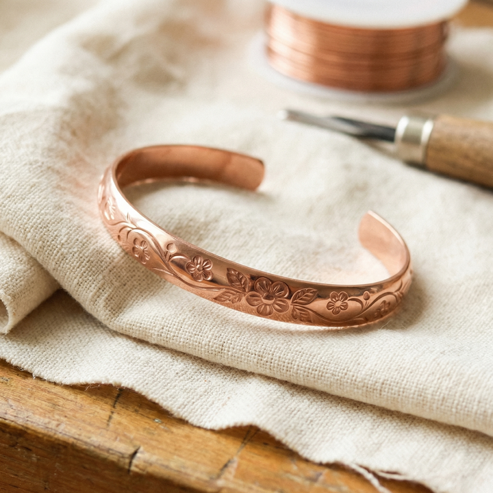 Dorothy's Bloom Copper Bracelet