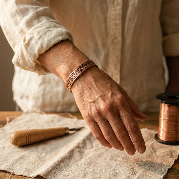 Dorothy's Flow Copper Bracelet