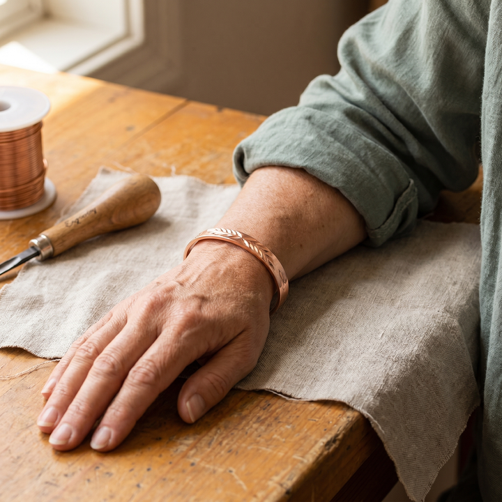 Dorothy's Lunar Copper Bracelet