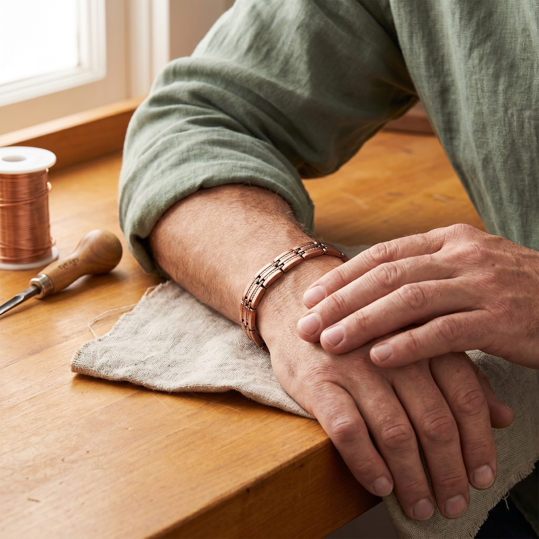 Dorothy's Pike Men's Copper Bracelet