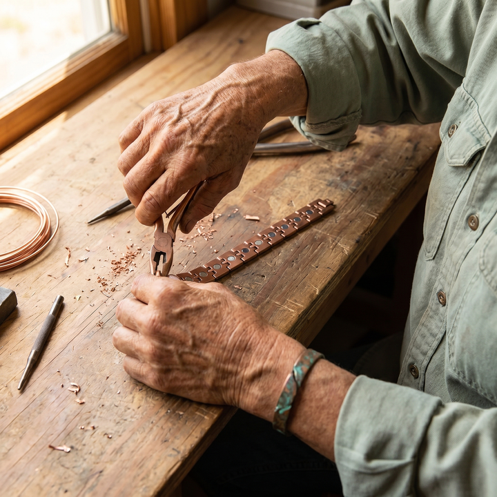 Dorothy's Pike Men's Copper Bracelet