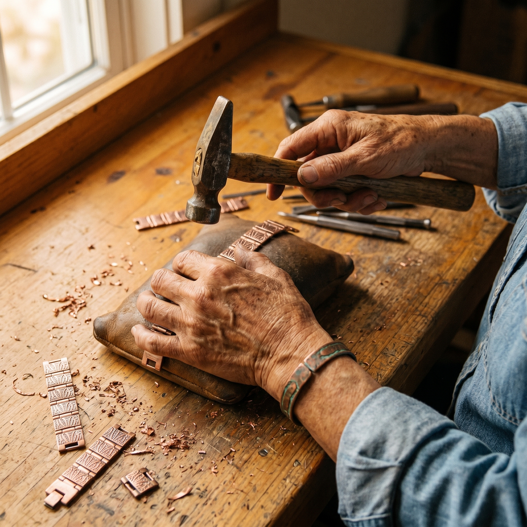 Dorothy's Grit Men's Copper Bracelet