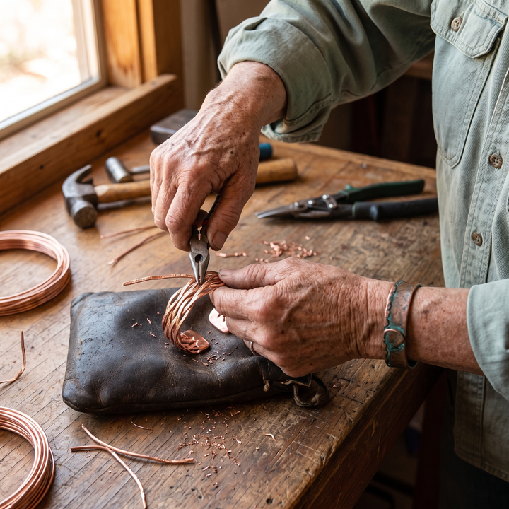 Dorothy's Wisp Copper Bracelet