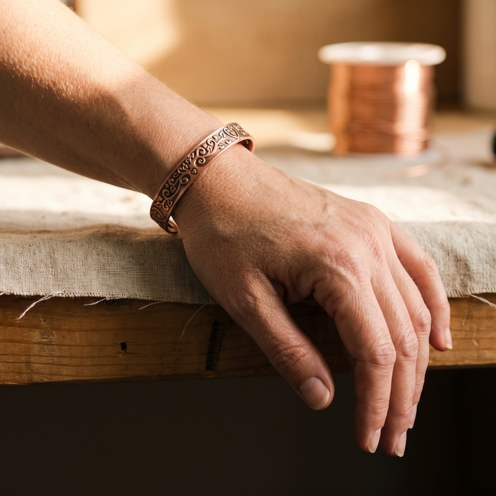 Dorothy's Tide Copper Bracelet