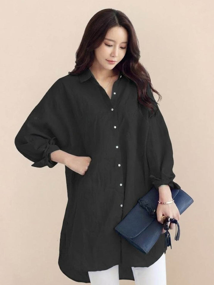Oversized Blended Shirt