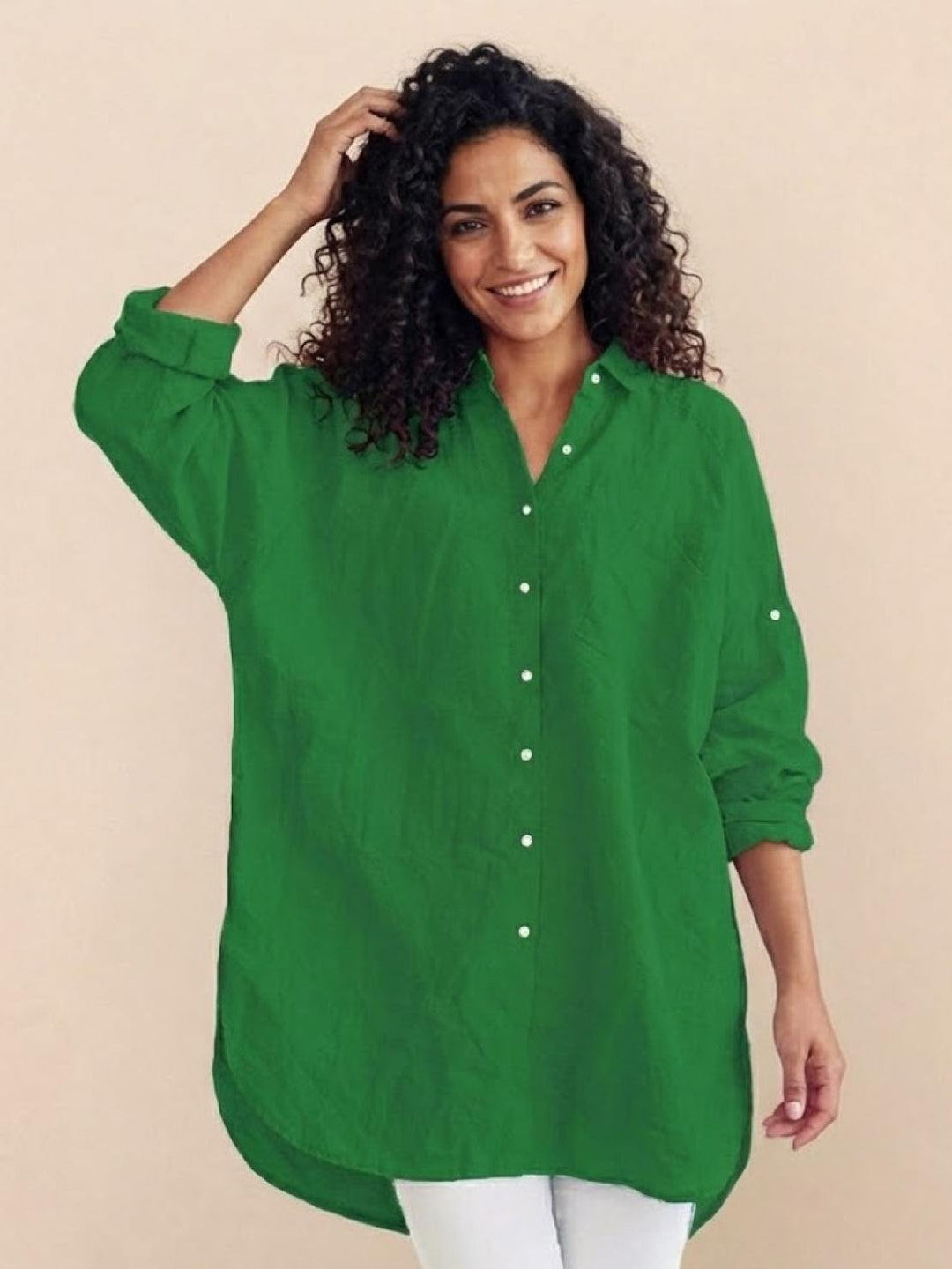 Oversized Blended Shirt