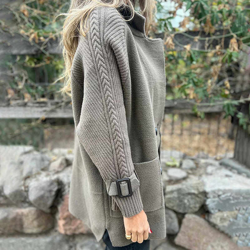 ISOLA™ | Mid-Length Double-Breasted Coat
