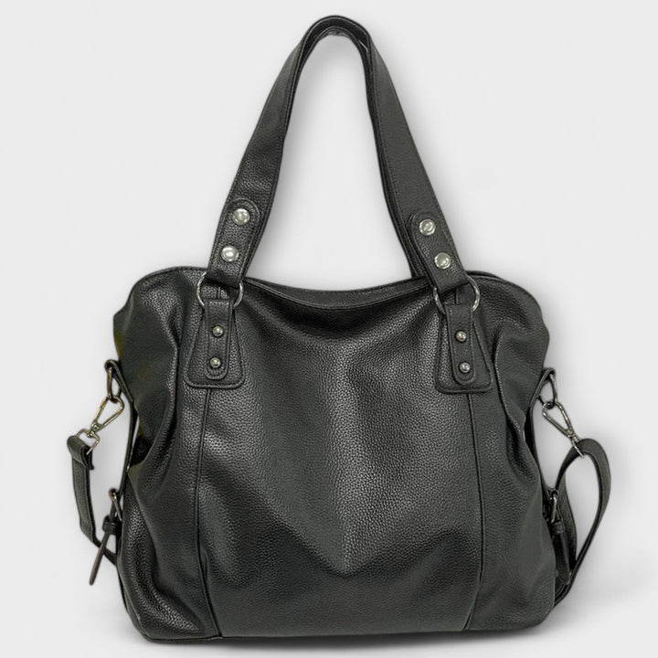 Emma | Women's Large Capacity Vegan Leather Shoulder Bag